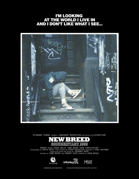 New Breed Documentary 1989 poster