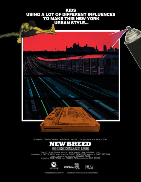 New Breed Documentary 1989 poster